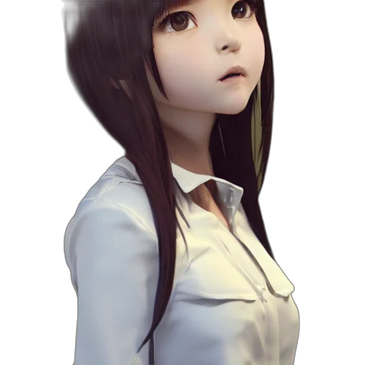 face, staff, robot, creature transparent PNG cut-out