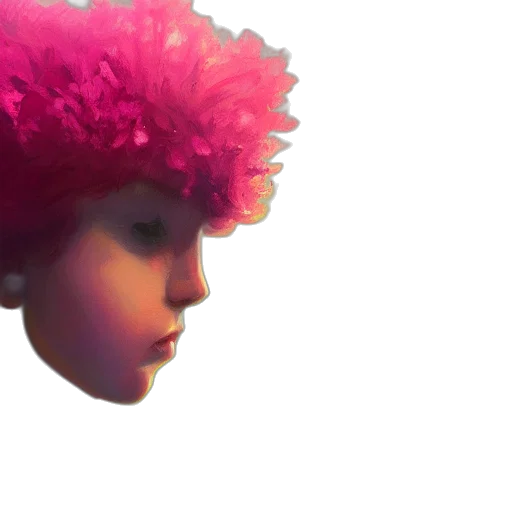 hat, crown, hair, face transparent PNG cut-out