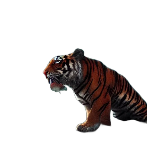 animal, creature, 3d render, concept art transparent PNG cut-out