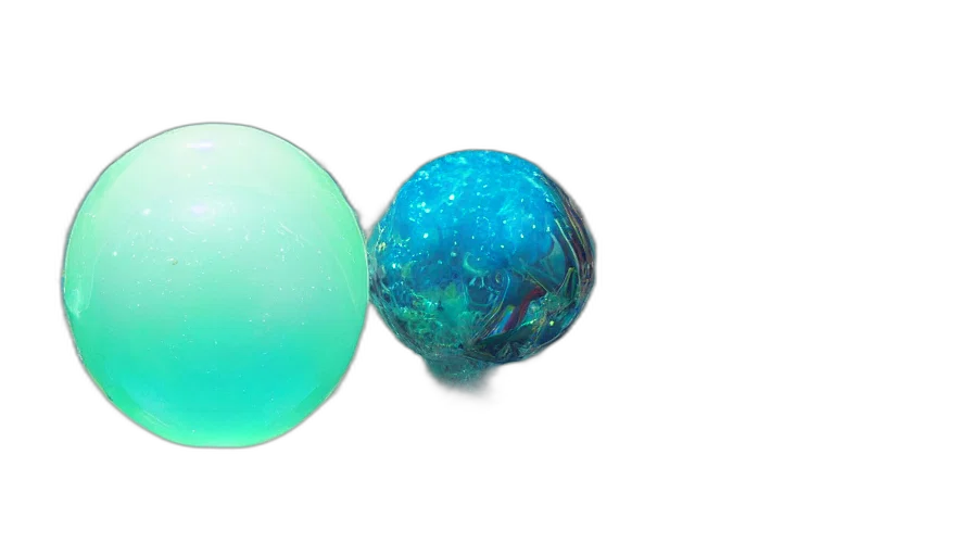jewelry, 3d render, outer space, blue transparent PNG cut-out