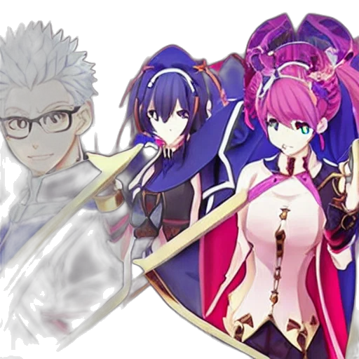 staff, concept art, anime, fate transparent PNG cut-out
