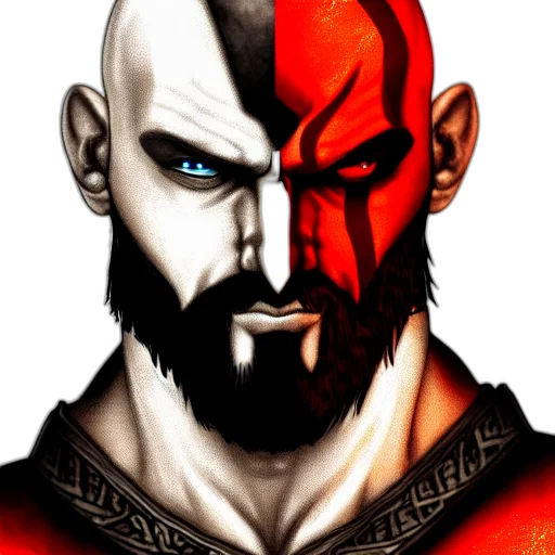 face, mask, fantasy art, comic book art transparent PNG cut-out