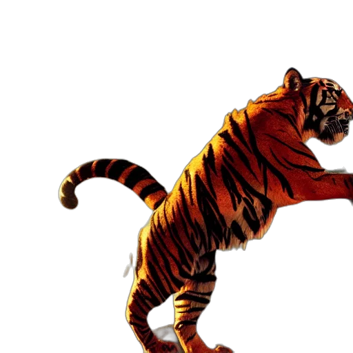 animal, creature, concept art, 3d render transparent PNG cut-out