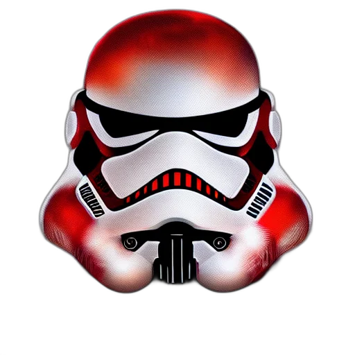 mask, comic book art, concept art, photorealistic transparent PNG cut-out