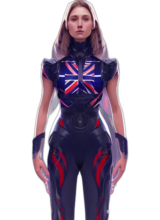 robot, dress, concept art, cyberpunk transparent PNG cut-out