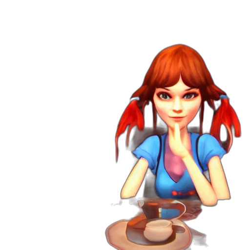 staff, jewelry, 3d render, pixel art transparent PNG cut-out