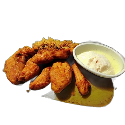 food, photorealistic, duas, chickens transparent PNG cut-out