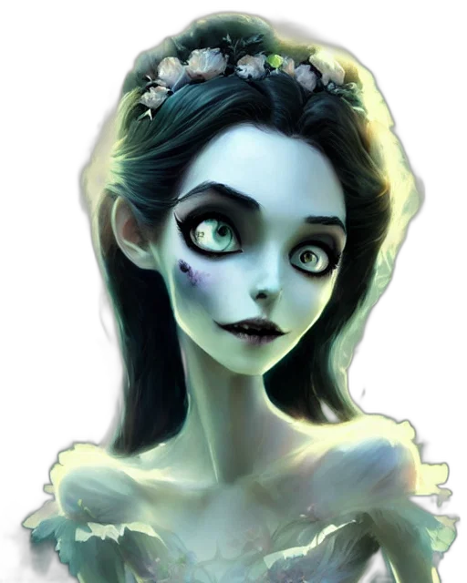 face, mask, dress, creature transparent PNG cut-out