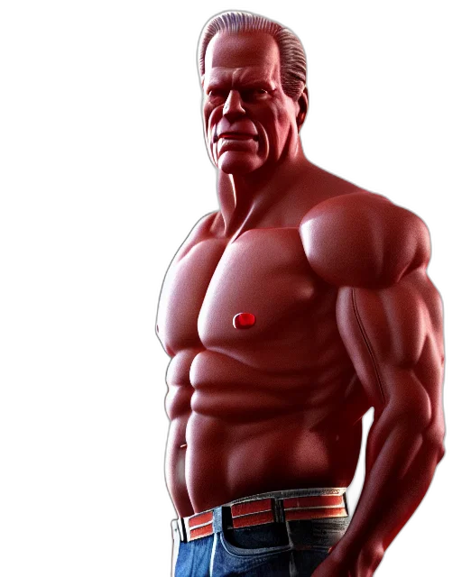3d render, photorealistic, concept art, comic book art transparent PNG cut-out