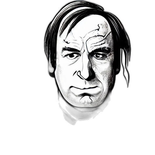 face, hair, jacket, cartoon transparent PNG cut-out