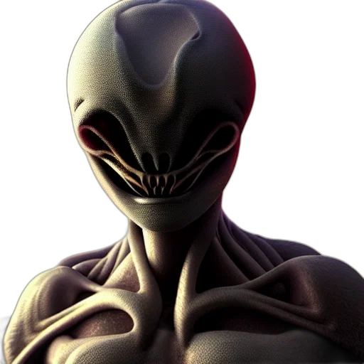 mask, creature, face, robot transparent PNG cut-out