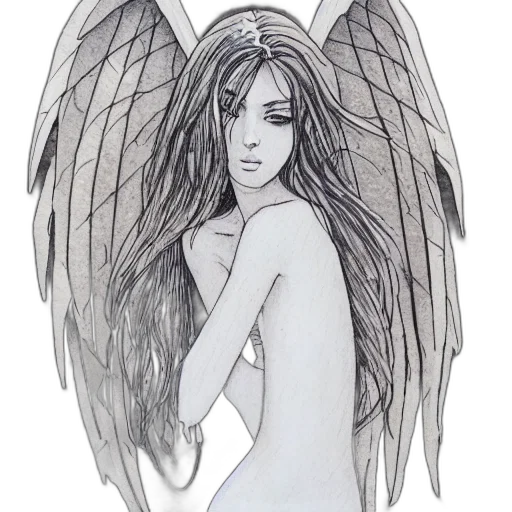 jewelry, pencil sketch, fantasy art, comic book art transparent PNG cut-out
