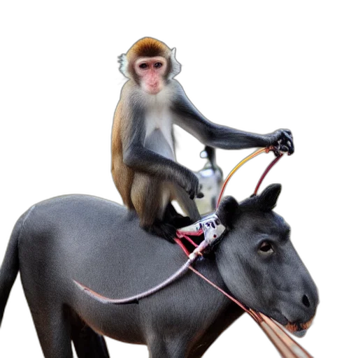 animal, staff, concept art, photorealistic transparent PNG cut-out