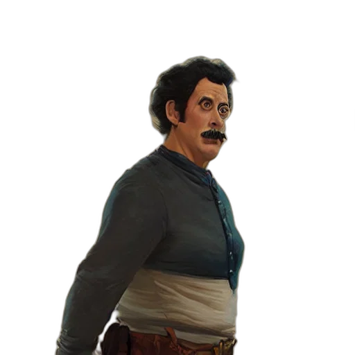 staff, face, mask, jacket transparent PNG cut-out