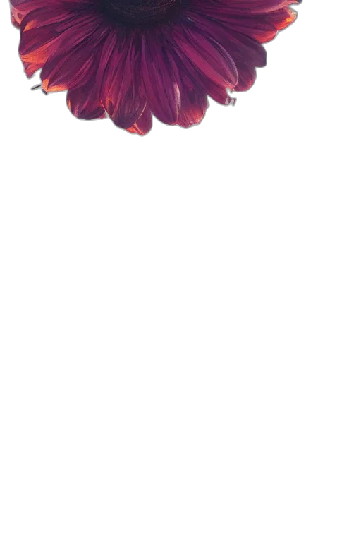 flower, crown, staff, hair transparent PNG cut-out