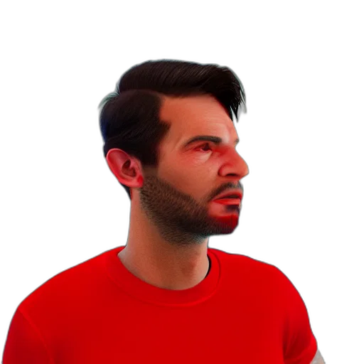 face, staff, mask, creature transparent PNG cut-out