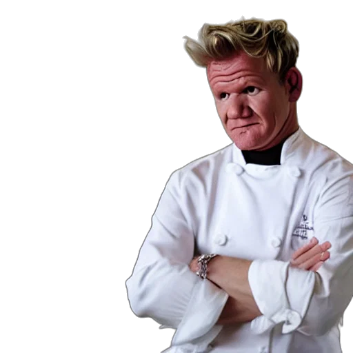 food, staff, jacket, gordon transparent PNG cut-out