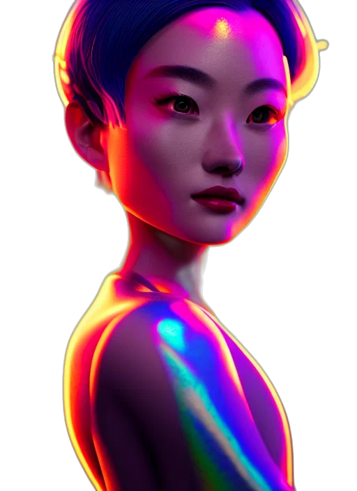robot, face, creature, dress transparent PNG cut-out