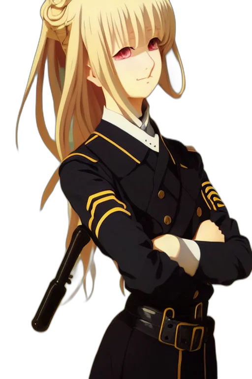 staff, jacket, weapon, crown transparent PNG cut-out