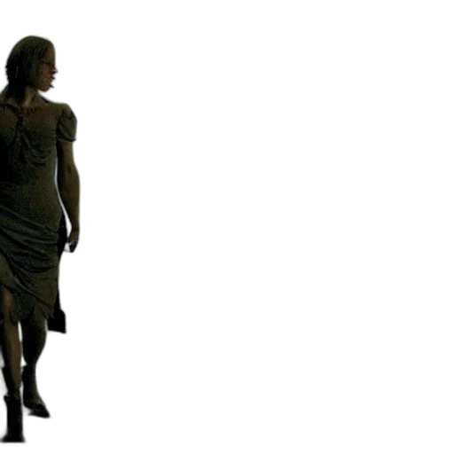dress, staff, shoes, jewelry transparent PNG cut-out