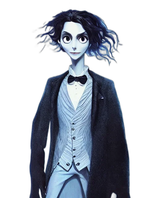 mask, staff, jacket, creature transparent PNG cut-out