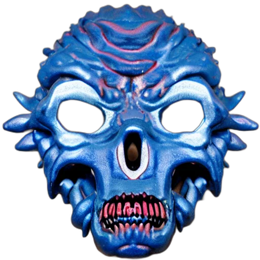 mask, face, creature, concept art transparent PNG cut-out