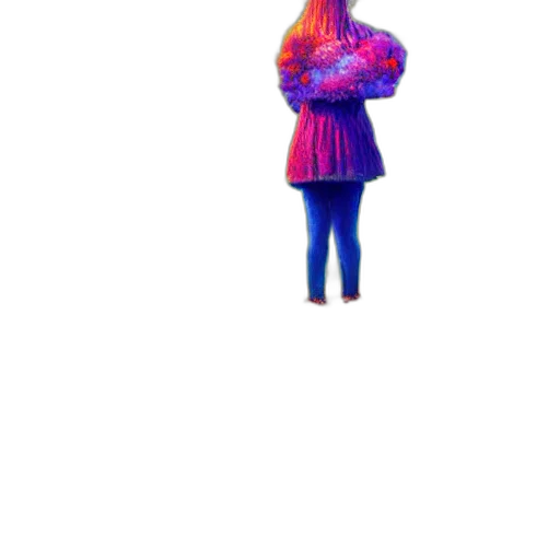 jacket, dress, robot, creature transparent PNG cut-out