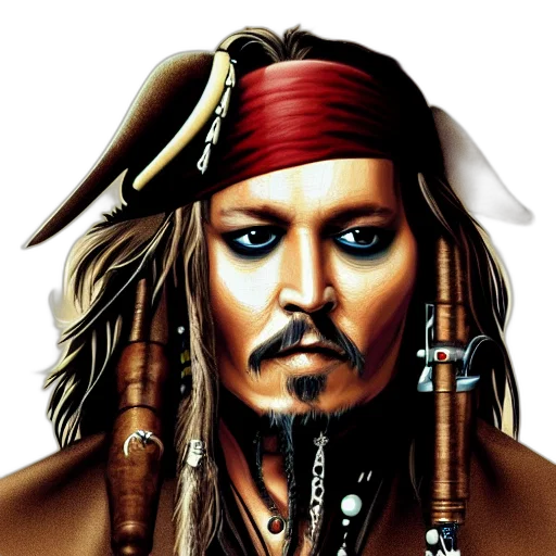 staff, face, jewelry, photorealistic transparent PNG cut-out