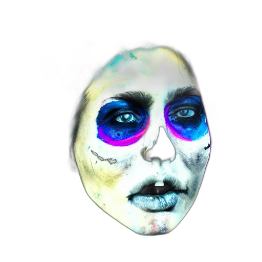 mask, face, jewelry, creature transparent PNG cut-out