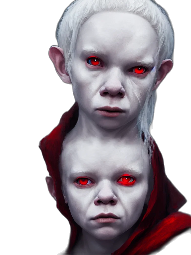 face, mask, creature, concept art transparent PNG cut-out
