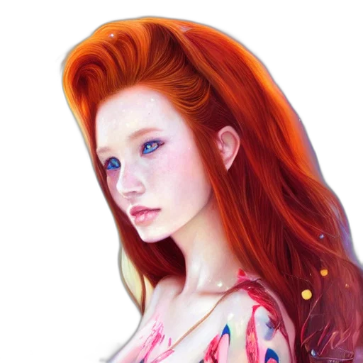 dress, face, jewelry, hair transparent PNG cut-out