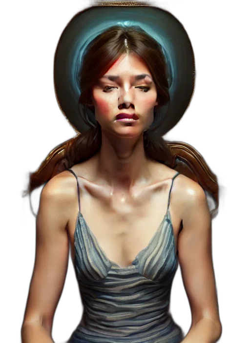 dress, face, jewelry, crown transparent PNG cut-out