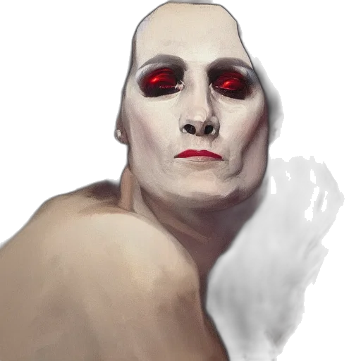 mask, face, creature, robot transparent PNG cut-out