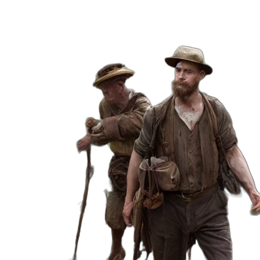 staff, hat, concept art, fog transparent PNG cut-out