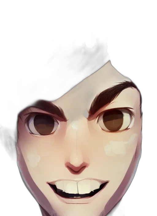 mask, face, crown, creature transparent PNG cut-out