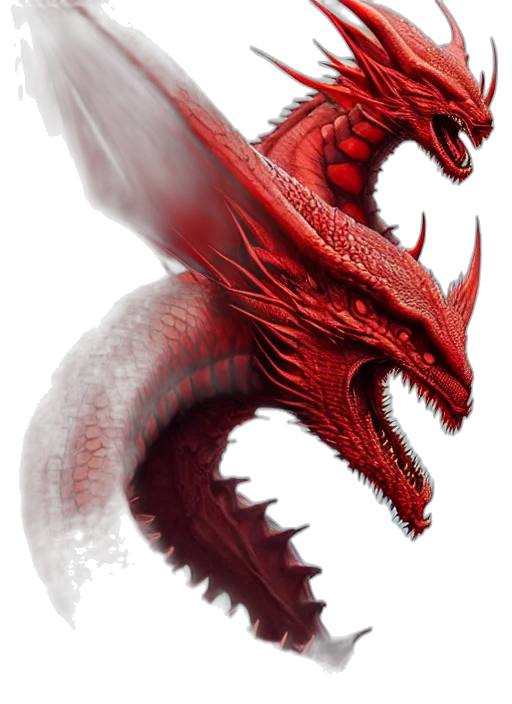 dragon, staff, creature, sword transparent PNG cut-out