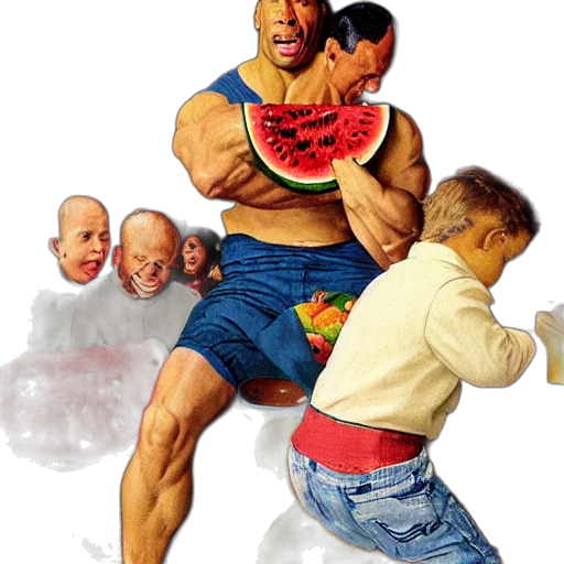 food, weapon, creature, face transparent PNG cut-out