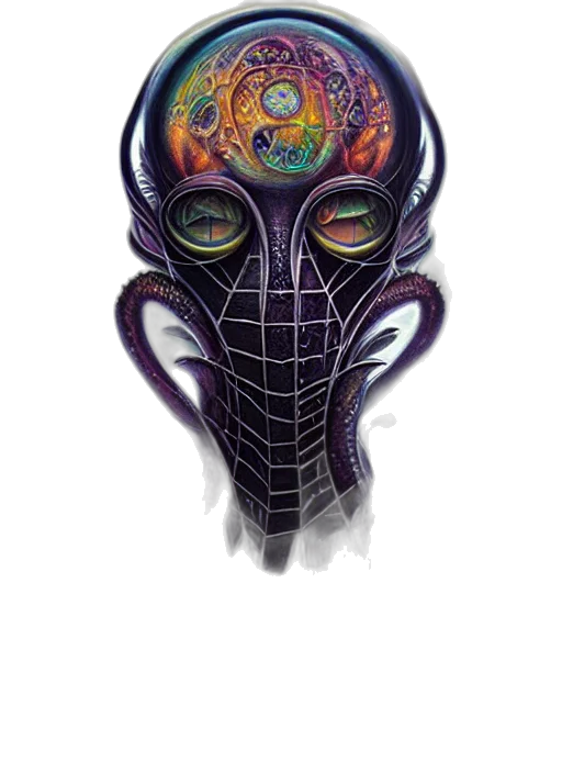 mask, creature, face, hat transparent PNG cut-out