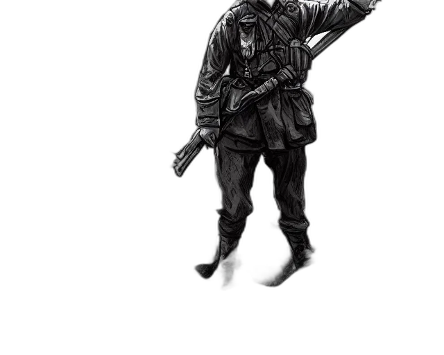 jacket, staff, weapon, sword transparent PNG cut-out