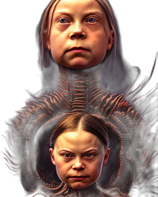 face, creature, hair, mask transparent PNG cut-out