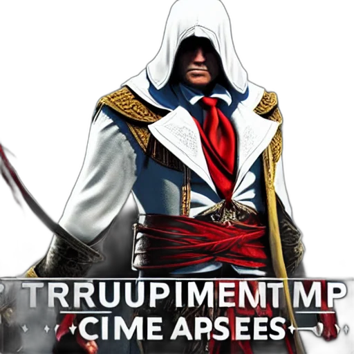 concept art, trump, assassin, creed transparent PNG cut-out