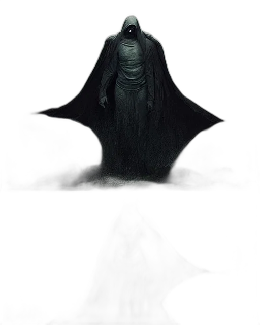 dress, creature, mask, crown transparent PNG cut-out