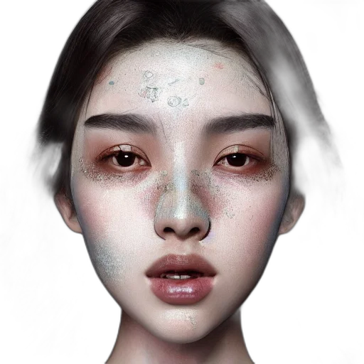 face, mask, creature, robot transparent PNG cut-out