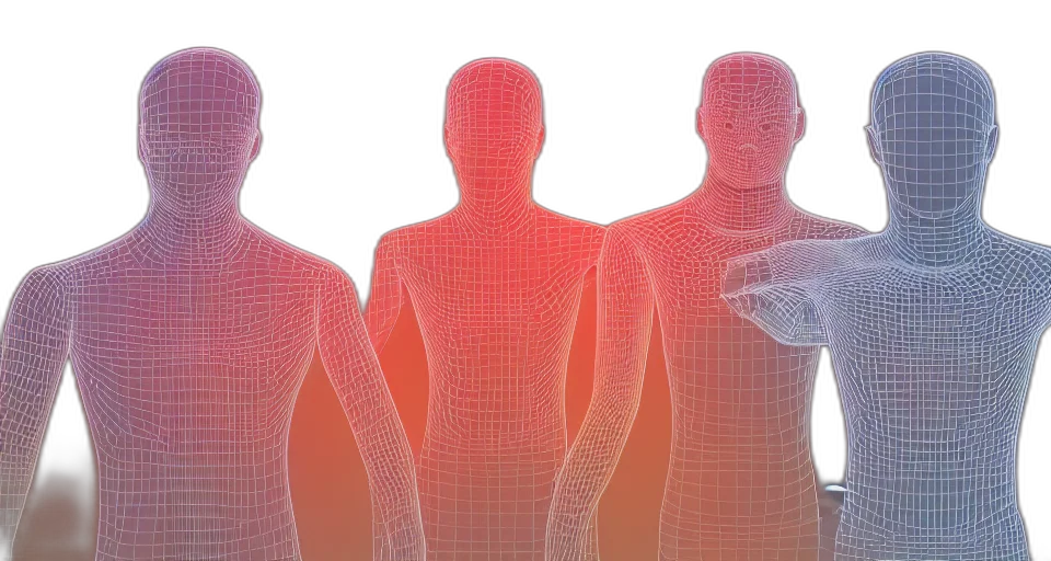 3d render, room, sensors, dashboard transparent PNG cut-out