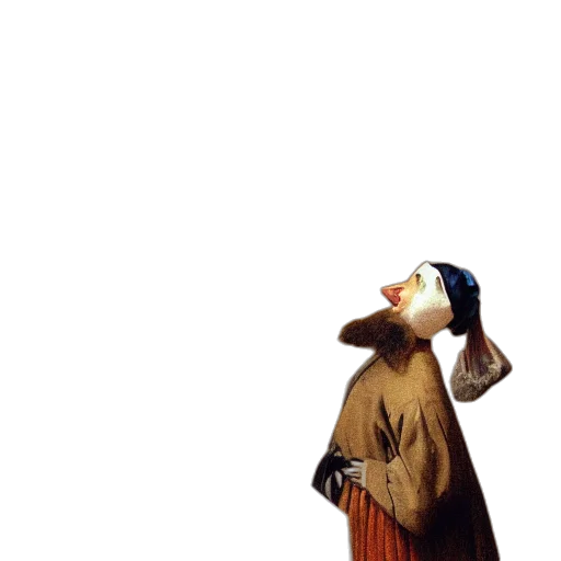 hat, dress, face, mask transparent PNG cut-out