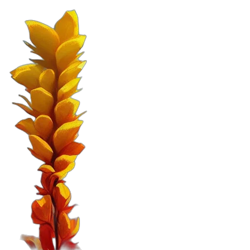 flower, crown, staff, tree transparent PNG cut-out