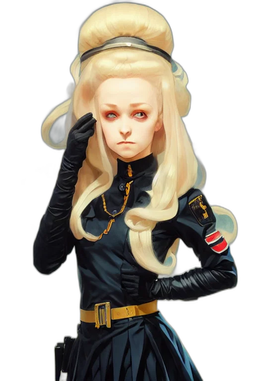 jacket, face, robot, hair transparent PNG cut-out