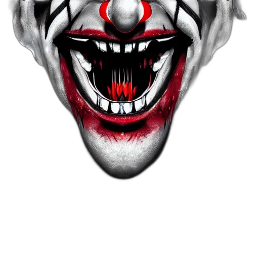 face, mask, creature, concept art transparent PNG cut-out