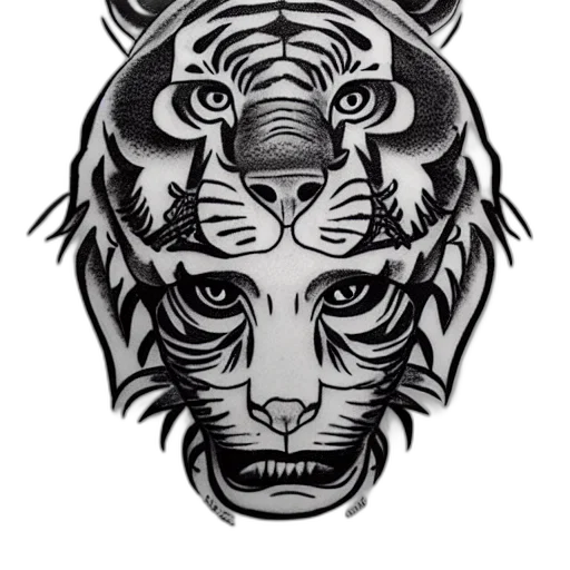 animal, mask, photorealistic, fantasy art transparent PNG cut-out