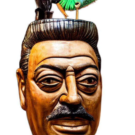mask, staff, crown, face transparent PNG cut-out